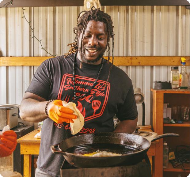 About Page BBQ Store Owner